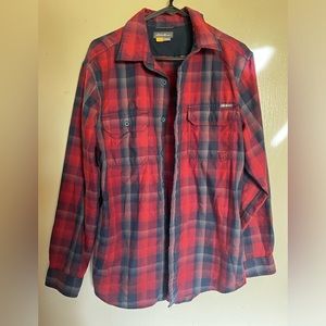 Eddie Bauer adventure flannel size medium men’s